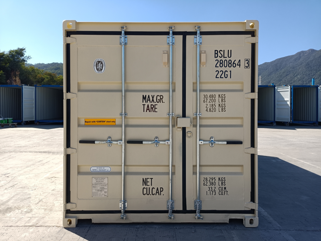 M2 Left Shipping Container