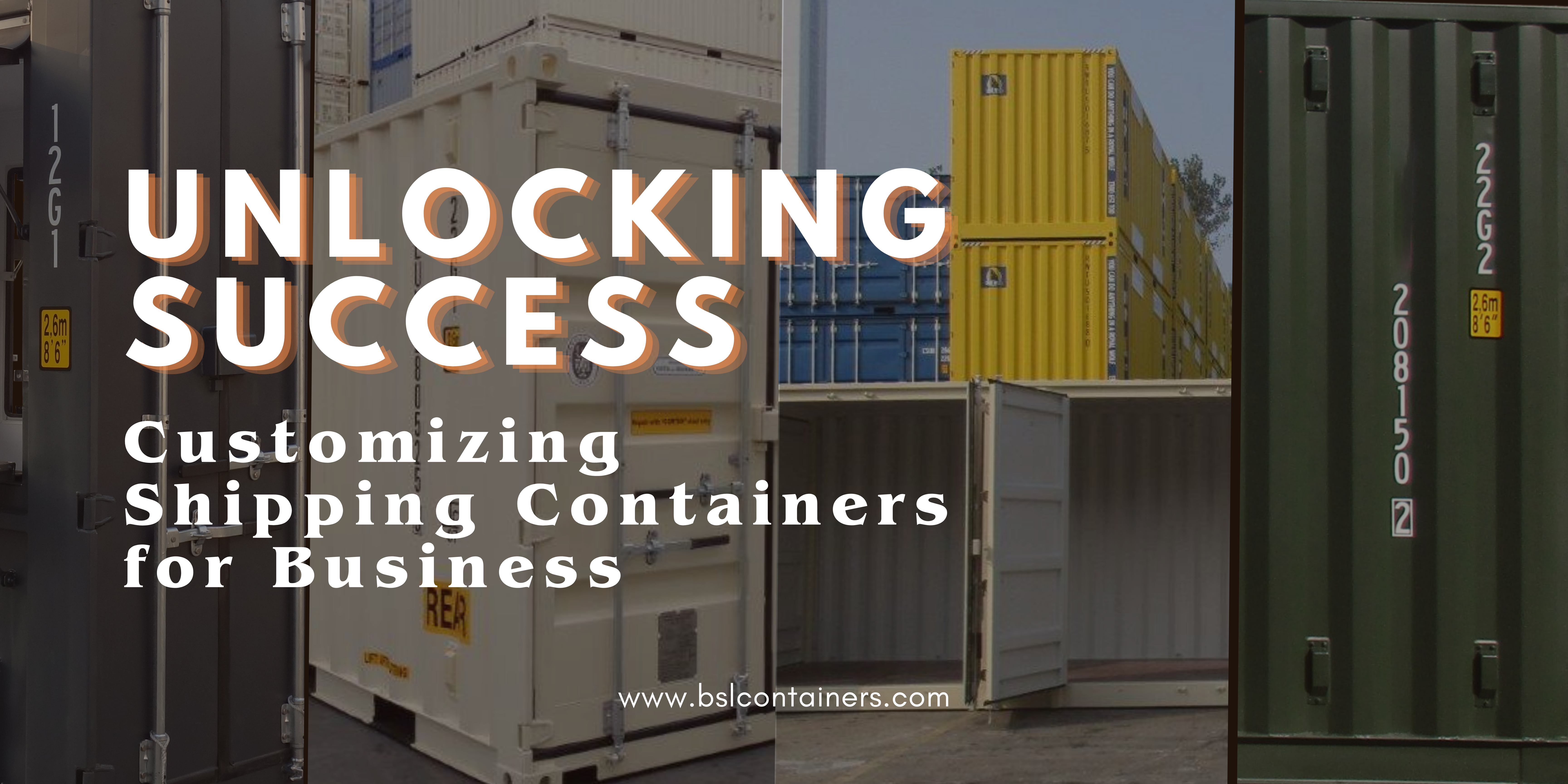 Specialty Containers Shipping Containers Customized Containers